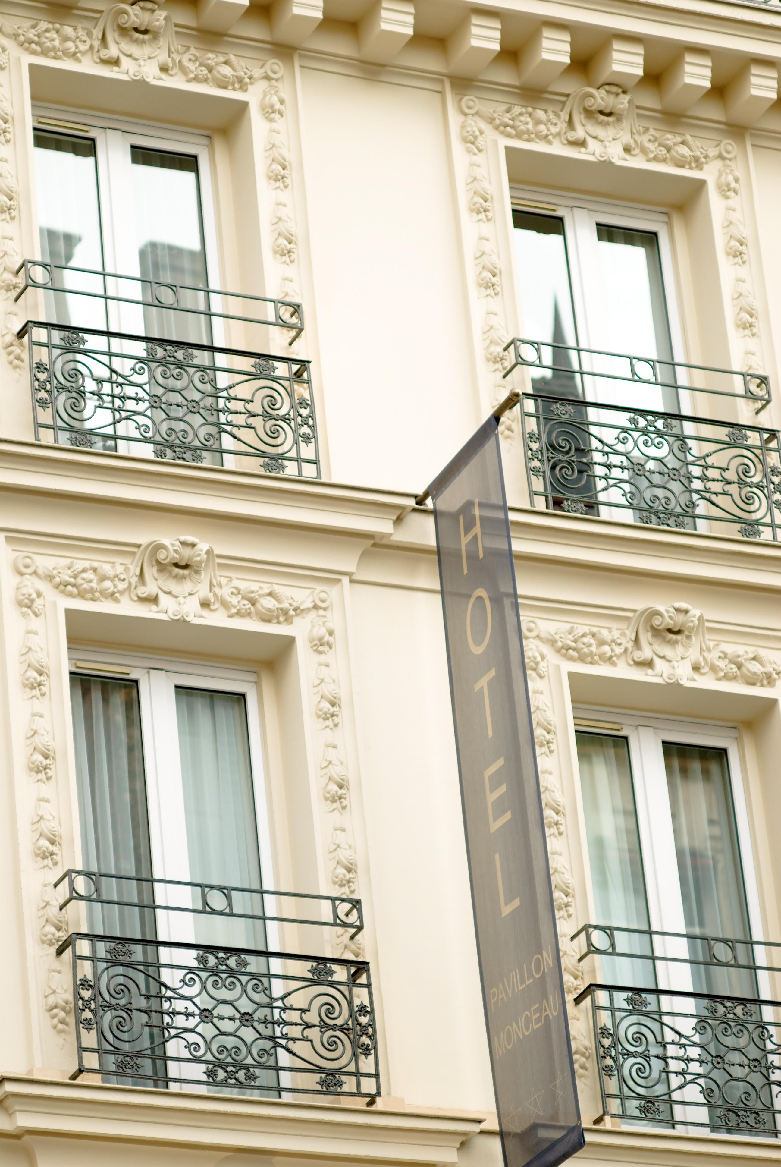Pavillon Monceau Hotel Paris Eksteriør billede